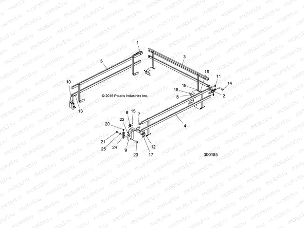 BODY | BODY, STAKEBACK, LONGBED - L20G2DGALA
