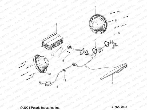 BODY | BODY, STEREO - L22G2AEALA/DEALA/4AEALA/6AEALA (C0755084-1)