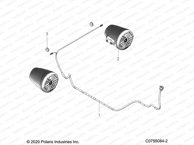 BODY | BODY, STEREO, PREMIUM, REAR SPEAKERS - L22G4AEALA/6AEALA (C0755084-2)