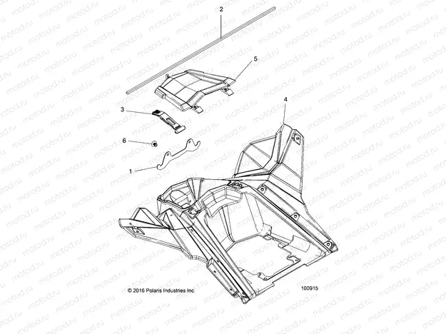 BODY | BODY, STORAGE, REAR - A18SVE95BR