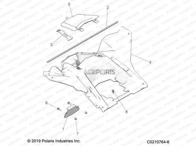 BODY | BODY, STORAGE, REAR - A20SVE95KR (C0210764-6)