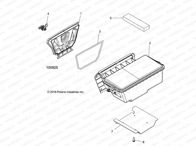 BODY | BODY, STORAGE, REAR - A20SXN85A8 (100925)