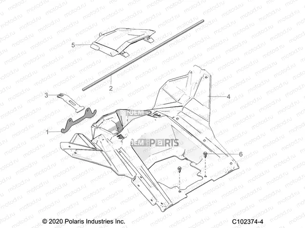 BODY | BODY, STORAGE, REAR - A21SVA85A3/CA3 (C102374-4)
