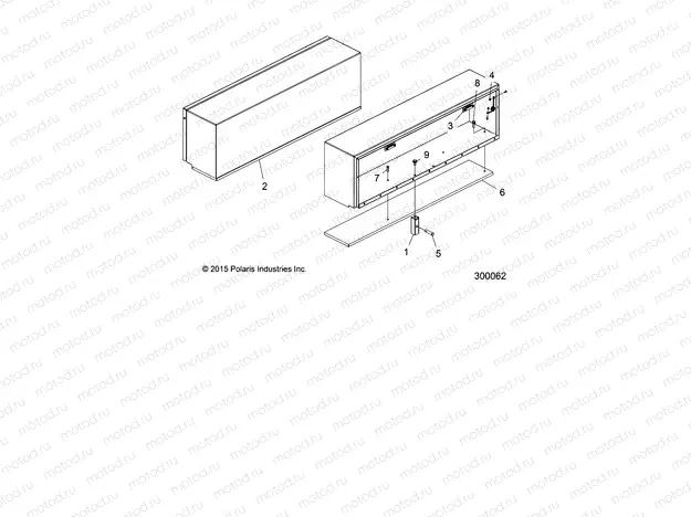 BODY | BODY, TOOLBOX, DUAL - L20G2DGALA