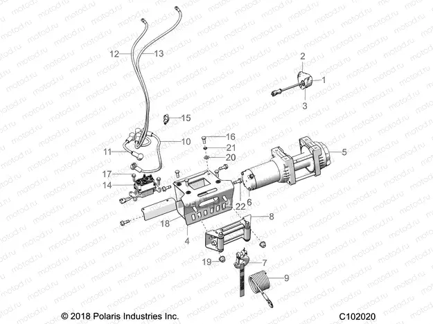 BODY | BODY, WINCH - A21SXV95AG/CAG (C102020)