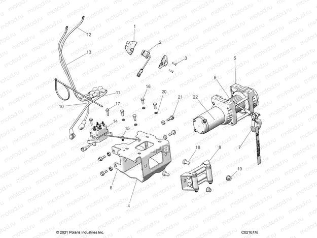 BODY | BODY, WINCH - A22SYE95KP (C0210778)