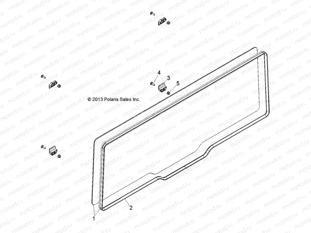 BODY | BODY, WINDOW, REAR - R152DPD1AA (49BRUTUSWINDOW13)