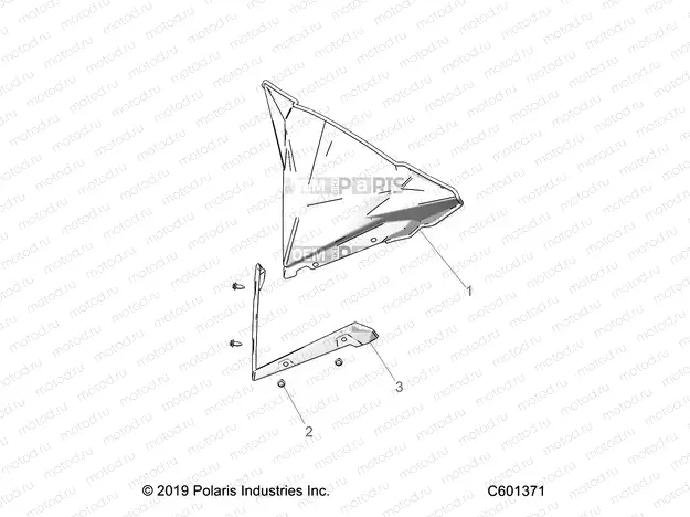 BODY | BODY, WINDSHIELD - S20EEG6PSL (C601371)