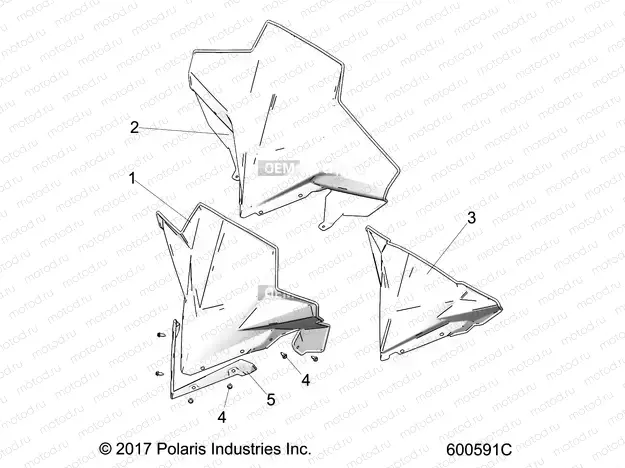BODY | BODY, WINDSHIELD - S20FJB8/FJE8/FJP8 ALL OPTIONS (600591C)