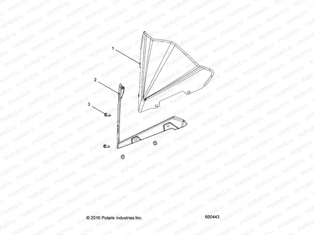 BODY | BODY, WINDSHIELD - S20MDX6JSA/6JEA (600443)