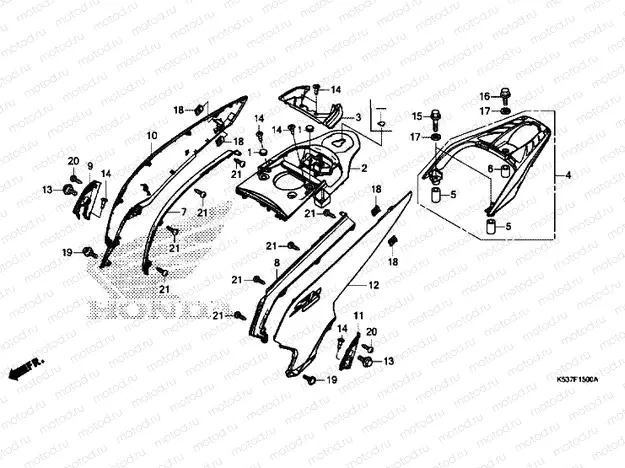 BODY COVER / LUGGAGE CARRIER