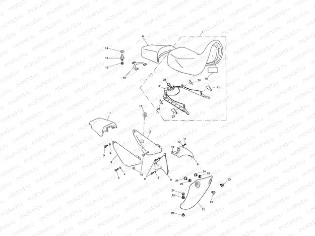 Bodywork - Rear/Seat