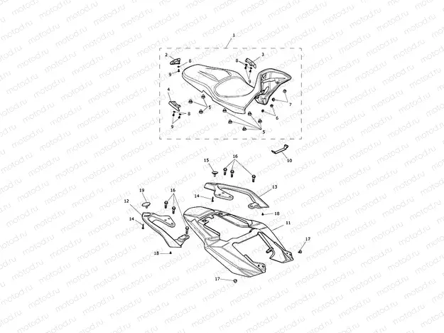 Bodywork - Rear/Seat