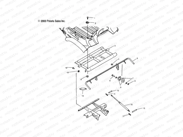 BOX FRAME - A04JD32AA (4977487748A04) | BOX FRAME - A04JD32AA (4977487748A04)