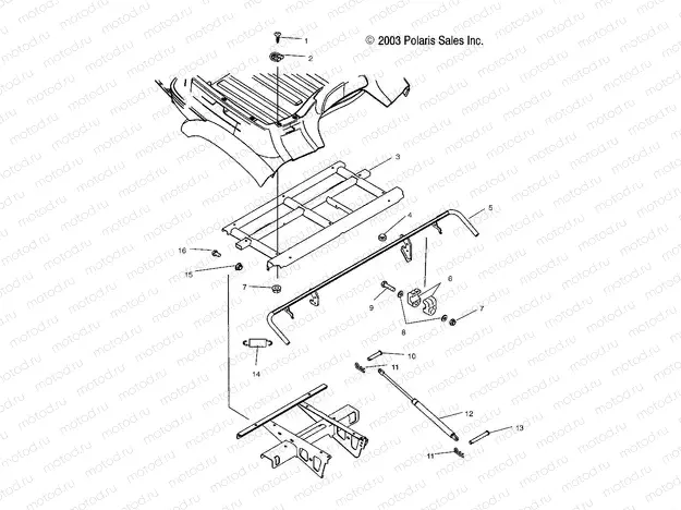 BOX FRAME - A04JD50AA/AB/CA (4985938593A04) | BOX FRAME - A04JD50AA/AB/CA (4985938593A04)