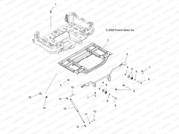 BOX FRAME - A07TH50AL/AQ/AU/AZ/TN50AF/AS/AU (49ATVBOXX2500EFI) | BOX FRAME - A07TH50AL/AQ/AU/AZ/TN50AF/AS/AU (49ATVBOXX2500EFI)