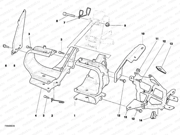 BRACKET, HEADLIGHT » LIGHTING SYSTEM