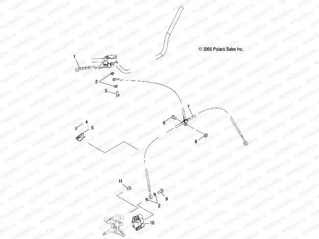 BRAKE | BRAKE, FRONT - A06GP50AA (4999201899920189B14)