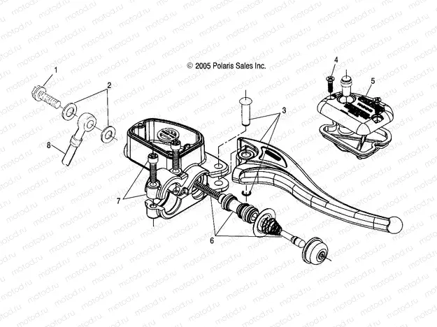 BRAKE | BRAKE, REAR/BRAKE LINE - A07CL50AA (4999201649920164B09)