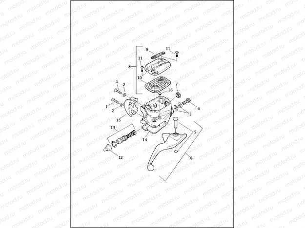 BRAKE CONTROL, FRONT