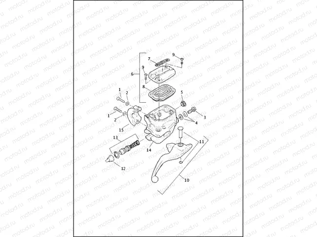 BRAKE CONTROL, FRONT