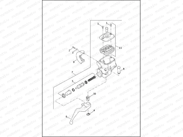 BRAKE CONTROL, FRONT