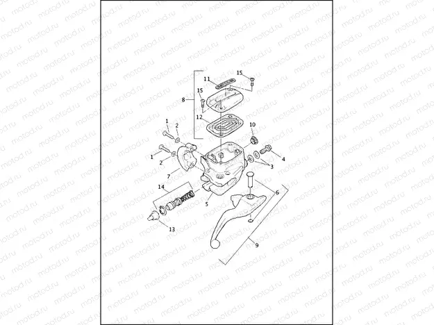 BRAKE CONTROL, FRONT