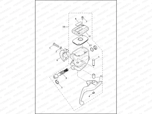 BRAKE CONTROL, FRONT
