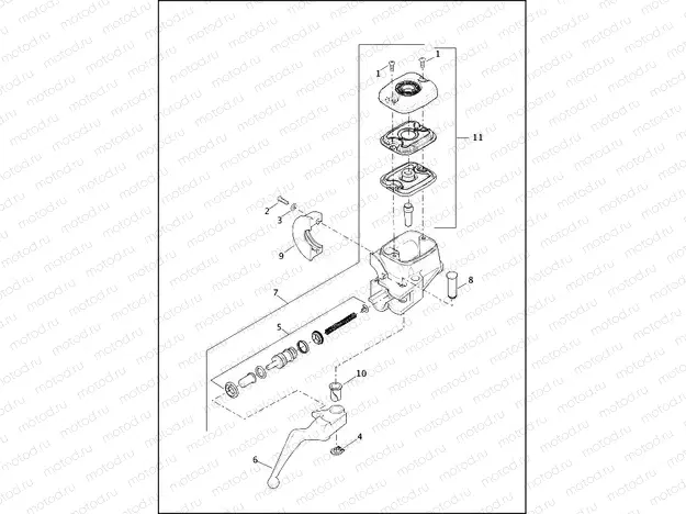 BRAKE CONTROL, FRONT