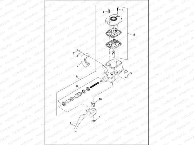 BRAKE CONTROL, FRONT