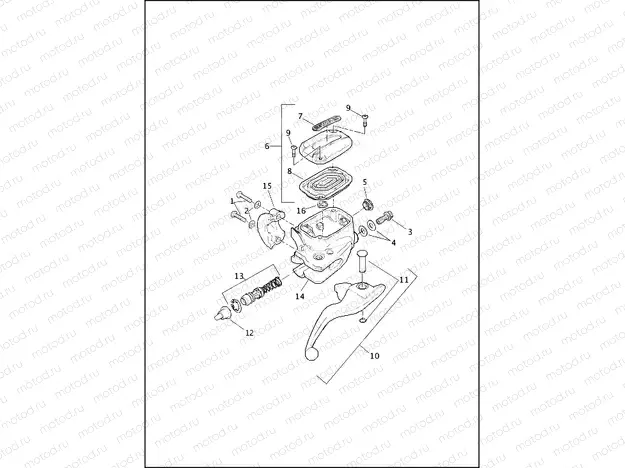 BRAKE CONTROL, FRONT