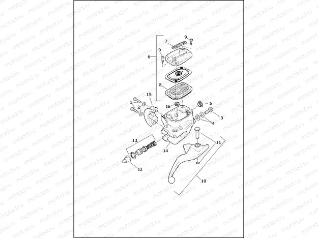 BRAKE CONTROL, FRONT