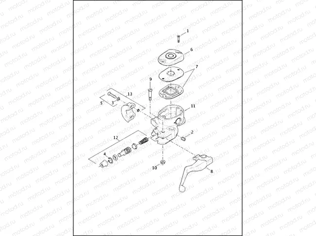 BRAKE CONTROL, FRONT