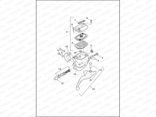 BRAKE CONTROL, FRONT