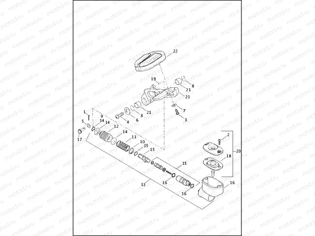BRAKE CONTROL, REAR