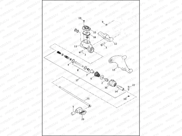 BRAKE CONTROL, REAR