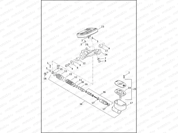 BRAKE CONTROL, REAR