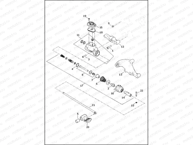 BRAKE CONTROL, REAR