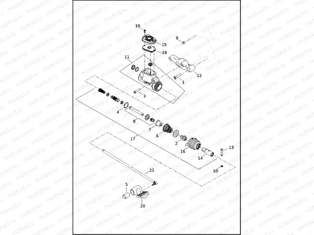 BRAKE CONTROL, REAR