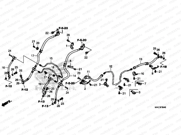 BRAKE HOSE / BRAKE PIPE