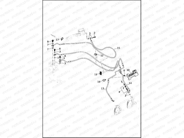 BRAKE LINES, FRONT