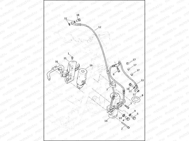 BRAKE LINES, FRONT, ABS