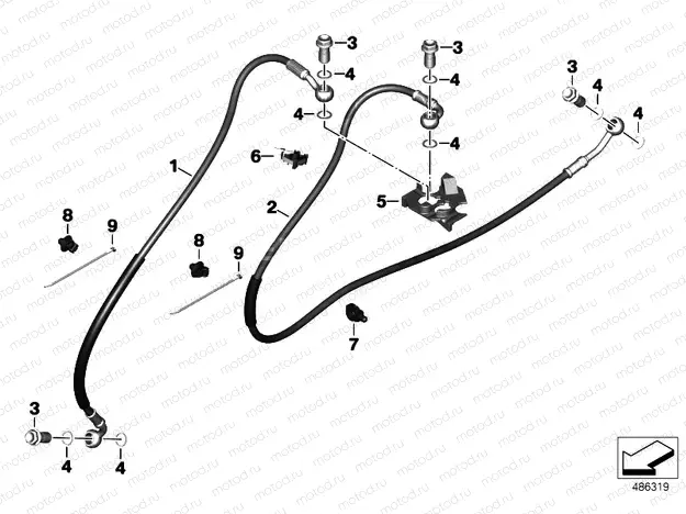 BRAKE LINES, REAR
