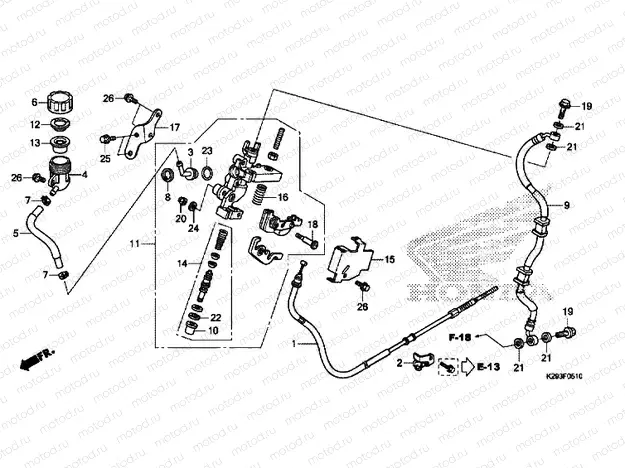 BRAKE MASTER CYLINDER