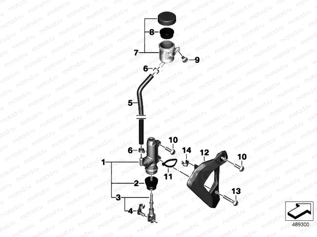 Brake master cylinder