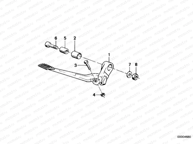 Brake pedal