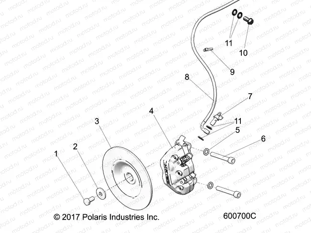 BRAKES | BRAKES, BRAKE ASM. - S20FJB8/FJE8/FJP8 ALL OPTIONS (600700C)