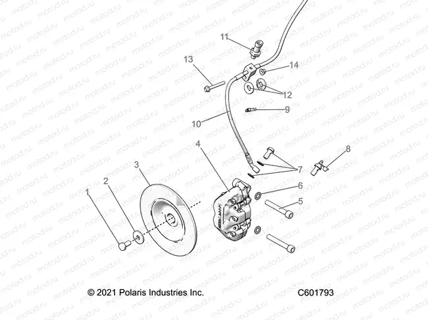 BRAKES | BRAKES, BRAKE ASM. - S23FJE9FS/9FE ALL OPTIONS (C601793)