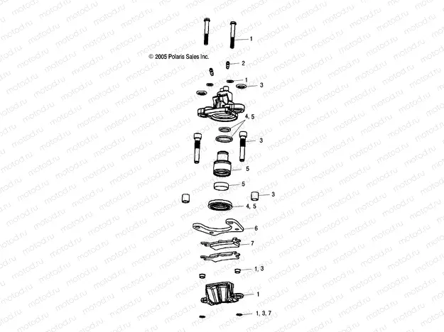 BRAKES | BRAKES, BRAKE CALIPER, REAR - A17SES57C1/C2/C7/CL/E1/E2/E7/EL/SET57C1/C2/E1/E2 (4999200139920013B05)