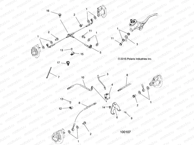 BRAKES | BRAKES, BRAKE LINES - A18SXN85A8